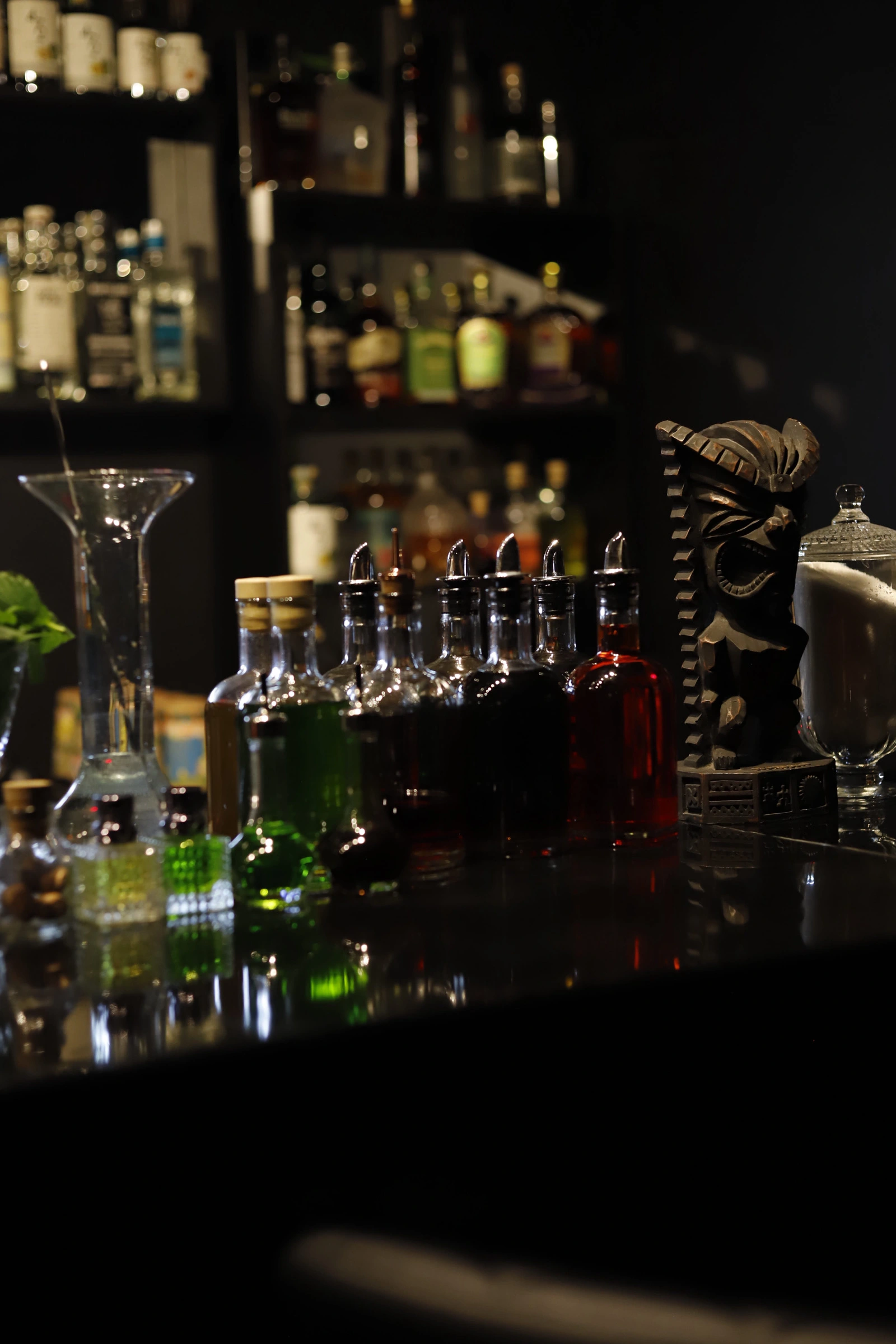 Side view of The Hermit Cocktail Bar in Pasto Colombia