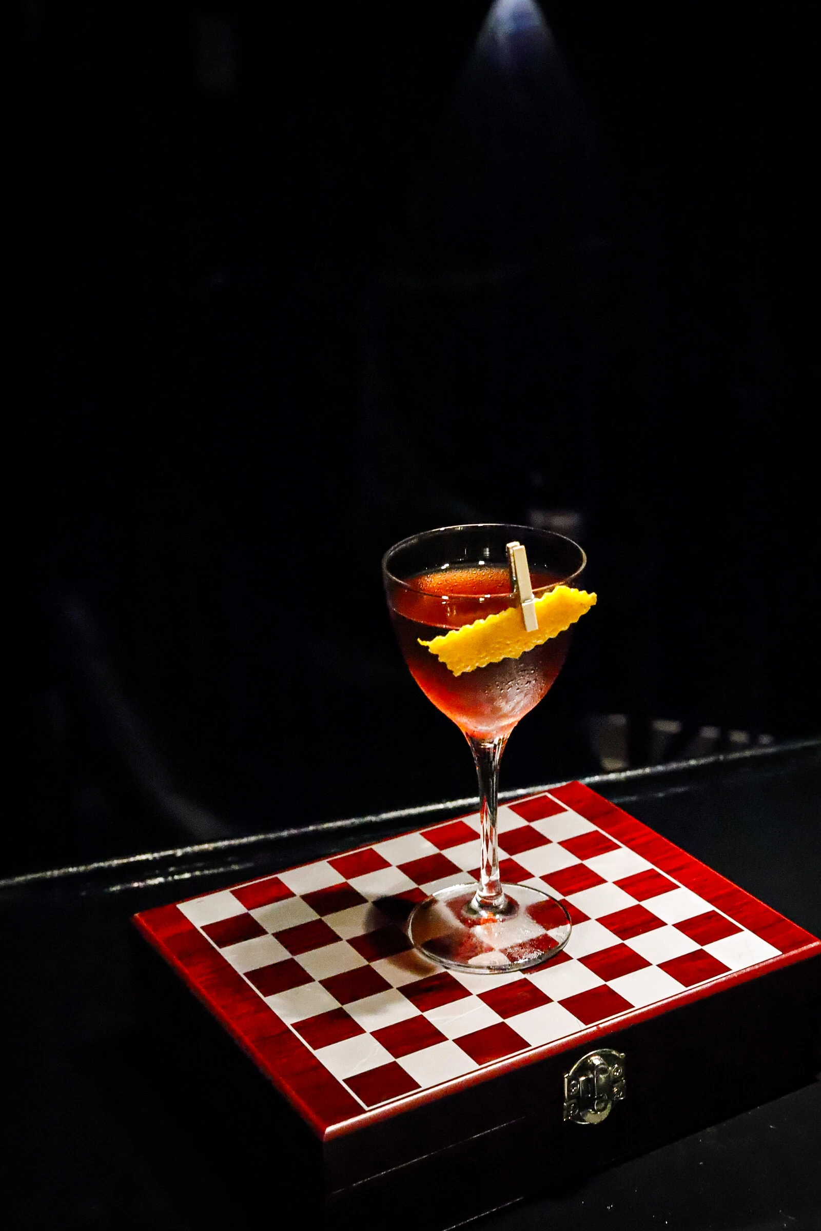 Gambito Boulevardier — The Hermit Cocktail Bar Pasto Colombia